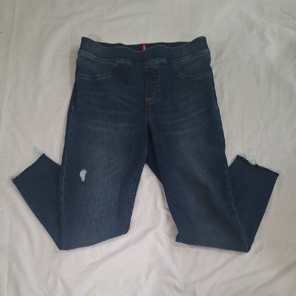 SPANX Dark Blue Women's Skinny Jeans Size L